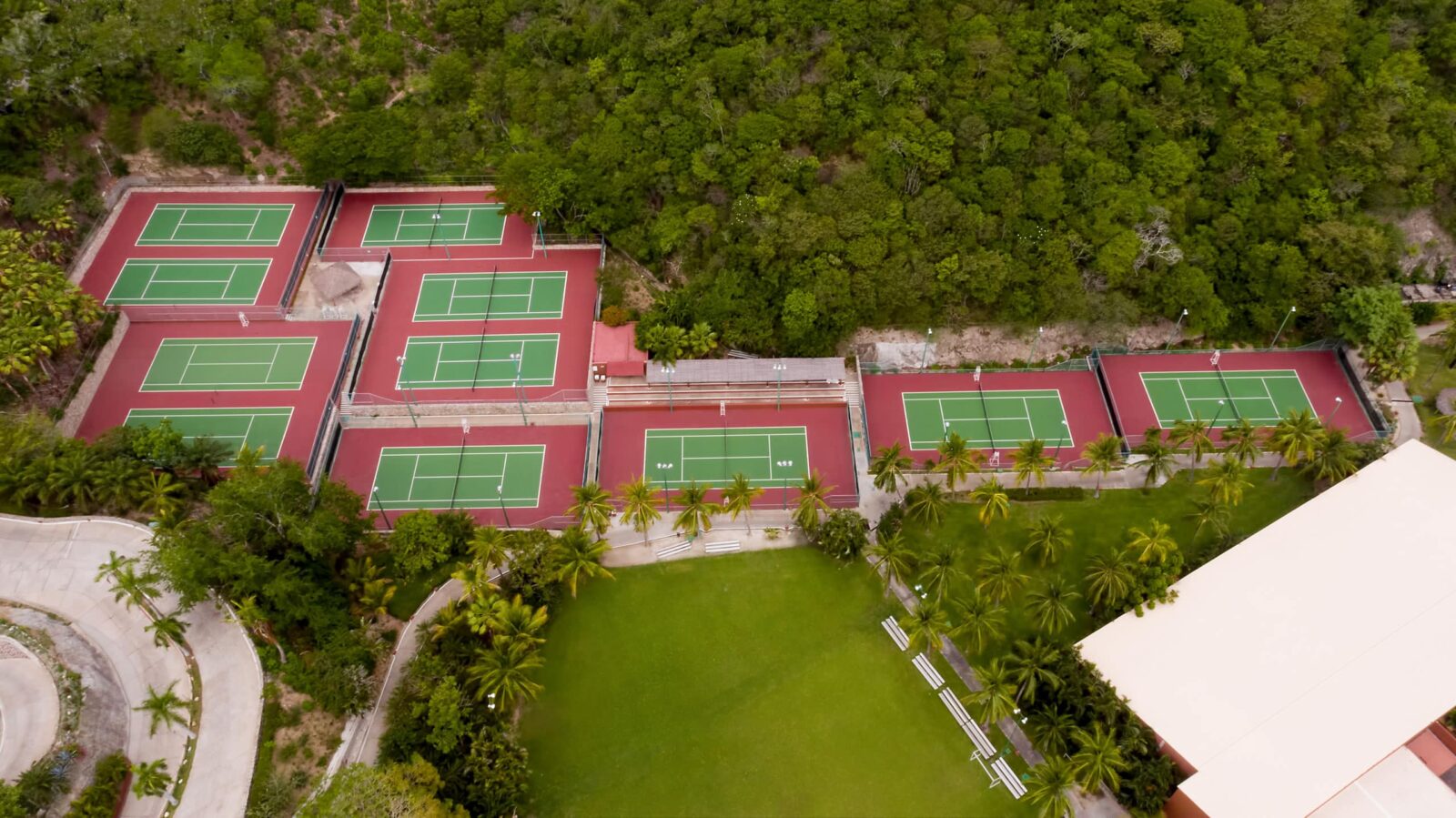 Tennis courts
